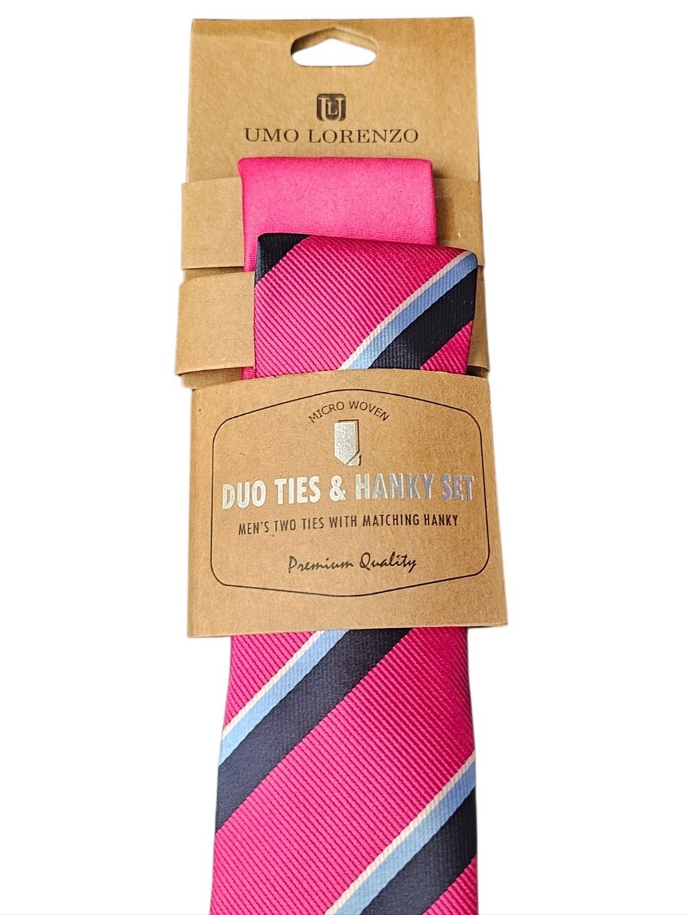 Umo Lorenzo New 2 Pack Men's Ties *